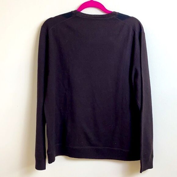 Men’s Vintage Argyle Wool Sweater ML/Material London - Picture 4 of 4